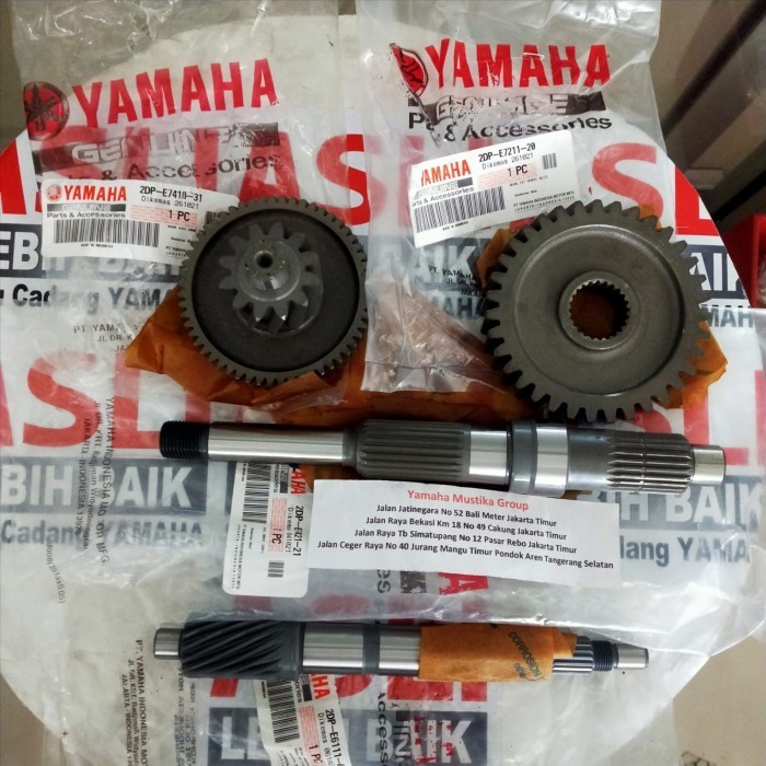 Gear Rasio Set Nmax Old Original Yamaha