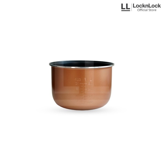 Locknlock Smart Low Carbo Rice Cooker 5L - Ejr353Blk