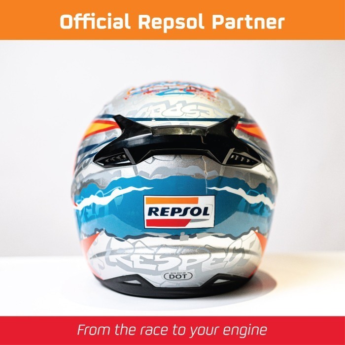 Repsol Merchandise Official Helm Rsv Fullface