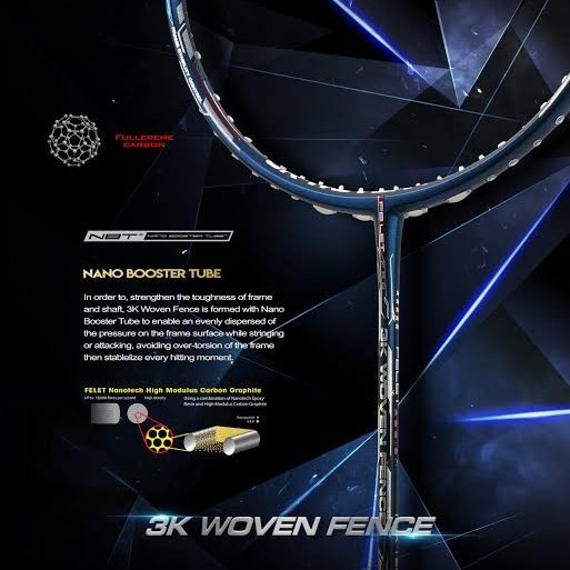 Raket Felet 3K Woven Fence