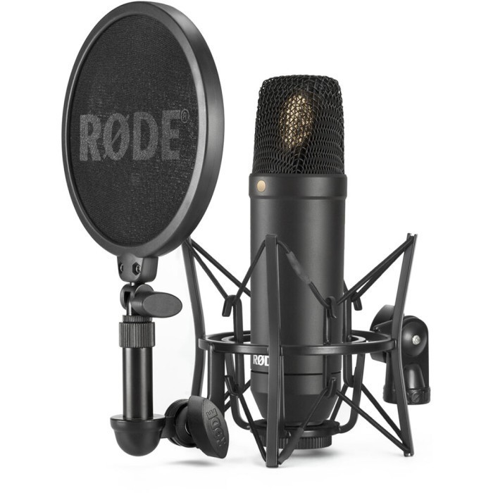 Rode Nt1 Kit Cardiod Condenser Microphone Studio Mic - Original