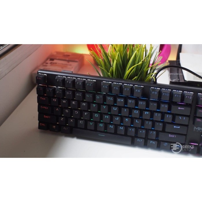 Powerlogic Armaggeddon Mka-13R Black - Mechanical Keyboard Termurah Terlaris Promo