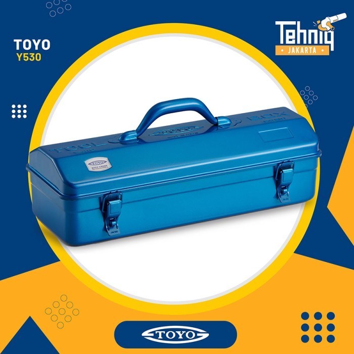Toyo Kotak Perkakas Besi Y-530 Toyo / Tool Box Y530 + Plate (L540)