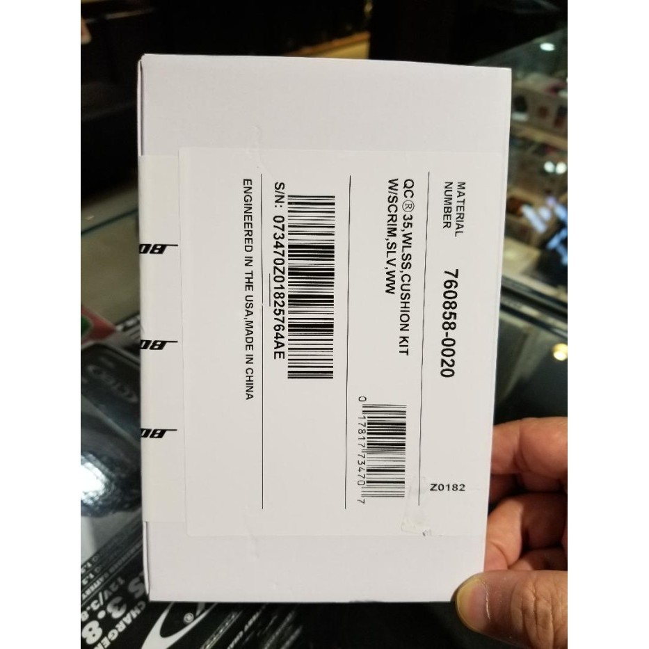 Bose Quietcomfort Qc35 / Qc35Ii Ear Cushion Kit Hitam / Silver