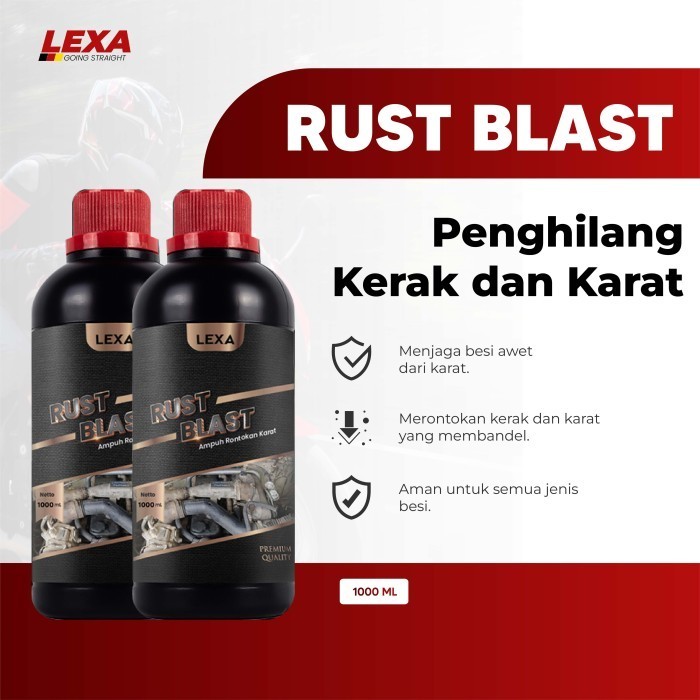 RUST BLAST PEMBERSIH KERAK MESIN MOTOR MOBIL RUST REMOVER