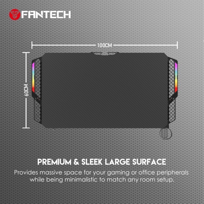 Fantech Gd711 Meja Gaming - Rgb Gaming Desk