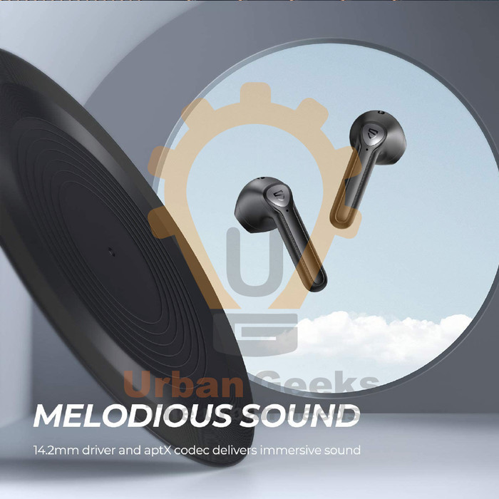 Soundpeats Trueair 2 Tws Aptx Earphone Headset Wireless Bluetooth Air