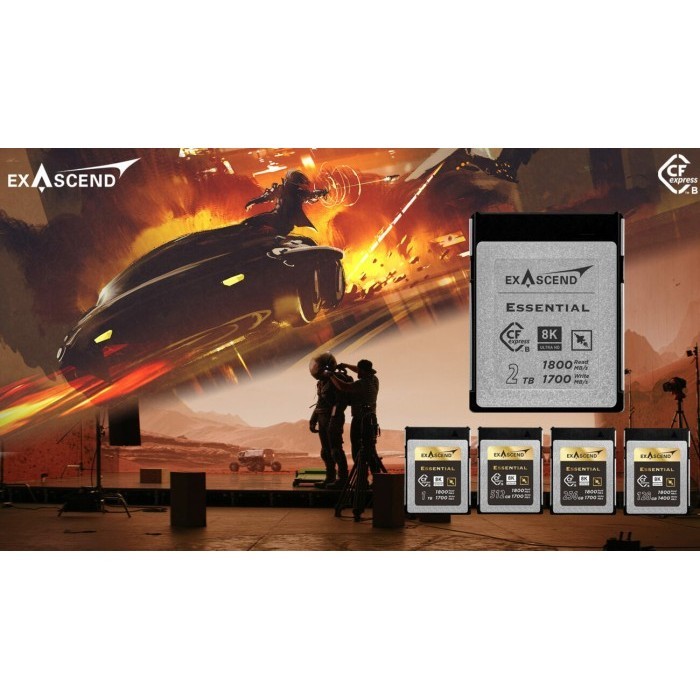 Memory Card Exascend 1Tb Essential Series Cfexpress Type B 1800 Mb/S
