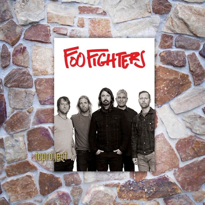 Foo Fighters Band Album Poster - Dekorasi Hiasan Dinding