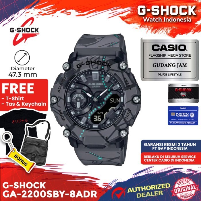 G-Shock Gshock Ga-2200Sby-8Adr Ga-2200Sby Ga-2200 Ga2200Sby Ga 2200Sby Termurah Terlaris Promo