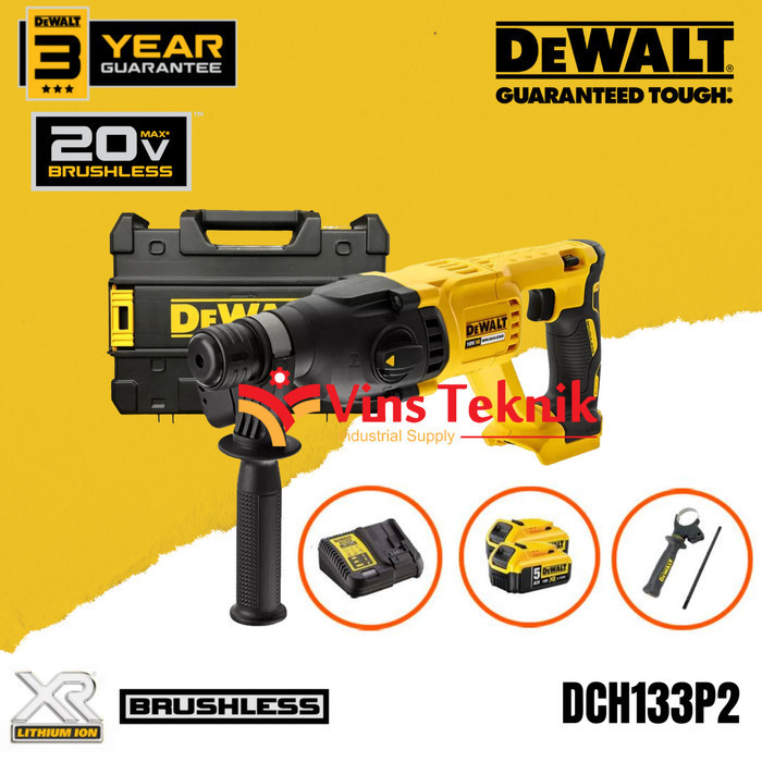 Dewalt Dch133 Mesin Bor Beton Baterai Hammer Drill Dewalt Dch133P2 Termurah Terlaris Promo