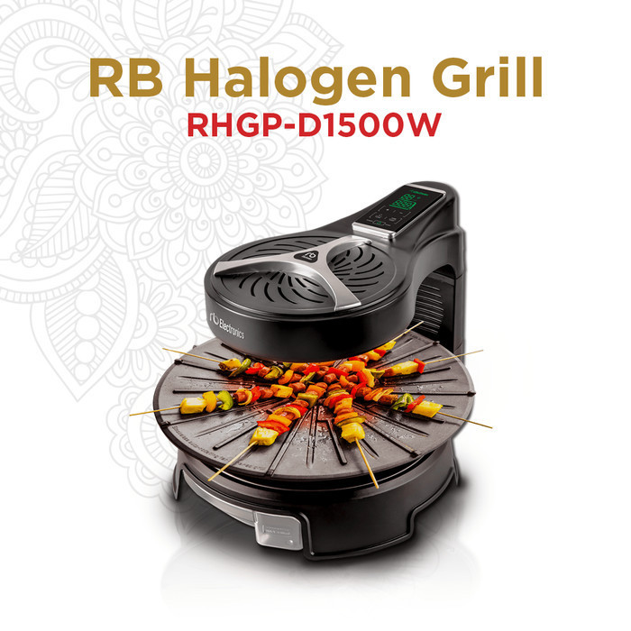 Rb Halogen Grill Rh-Gp D1500