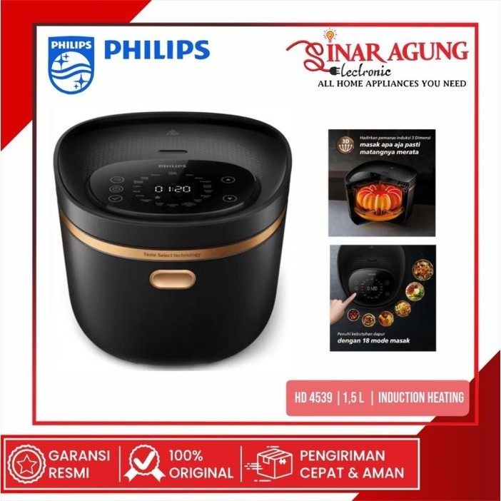 Philips Digital Rice Cooker 5000 Series Hd4539 Induction Heating
