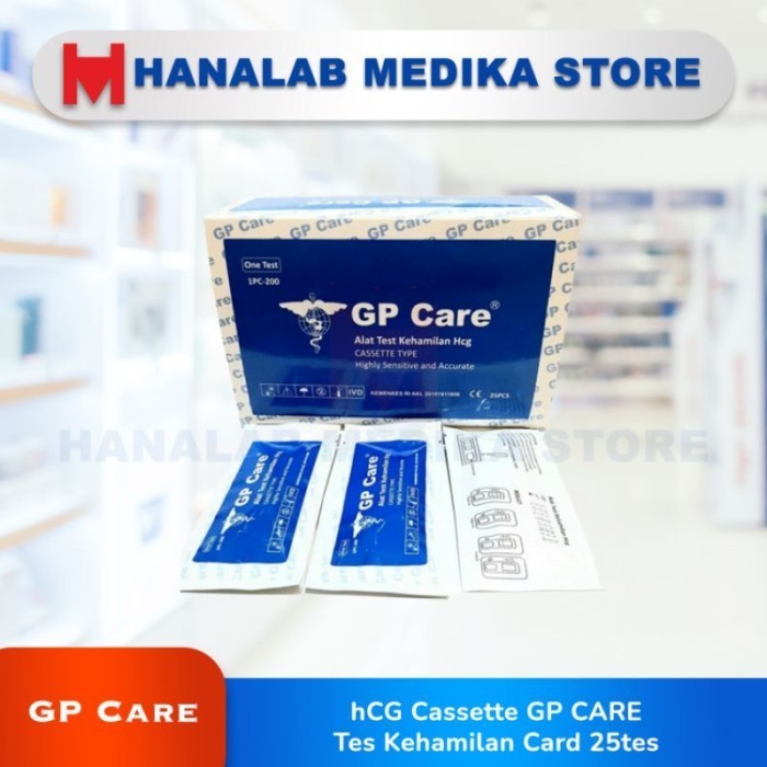 HCG CASETTE GP CARE/ALAT TES KEHAMILAN/HCG