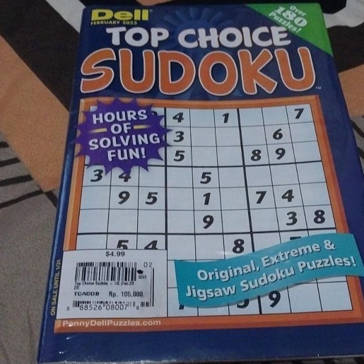 Buku Sudoku (Top Choicepocket Sudokupocket Puxzle)