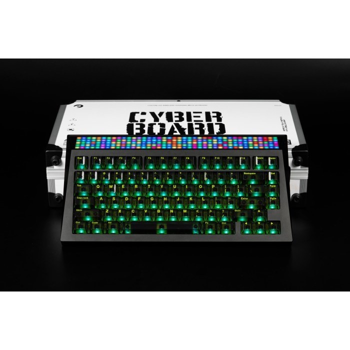 Angry Miao Cyberboard R3 Aquatic Basalt Black Bundle Kit Keyboard