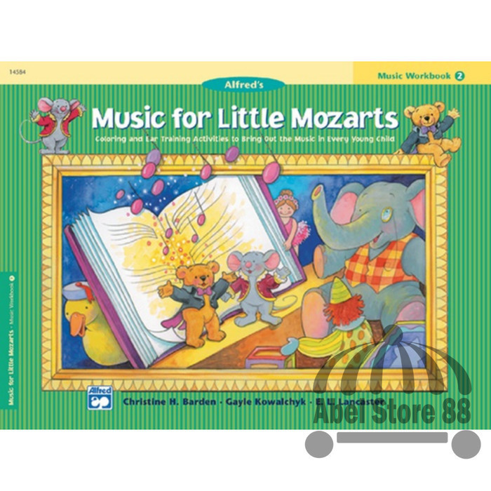 

Buku Piano Anak Usia 3-6 Tahun Music For Little Mozart Workbook 2