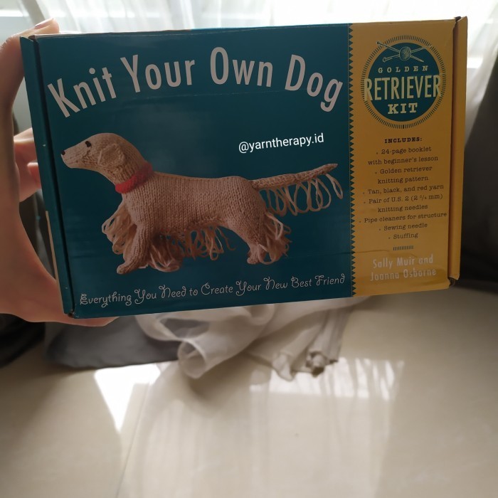 

Paket Belajar Merajut Edisi Doggy (Knitting Kit) New - )