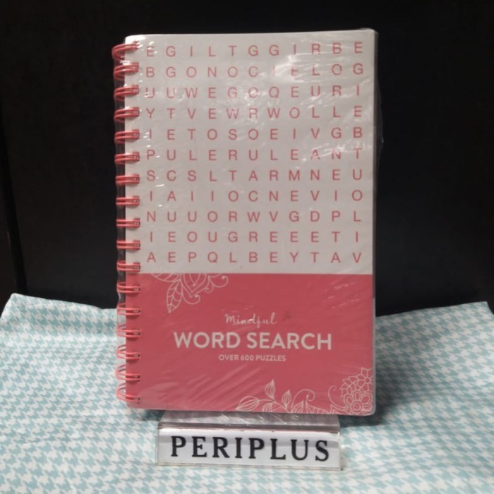 

Mindful 600 Word Search Pastel Pink - 9780655226093