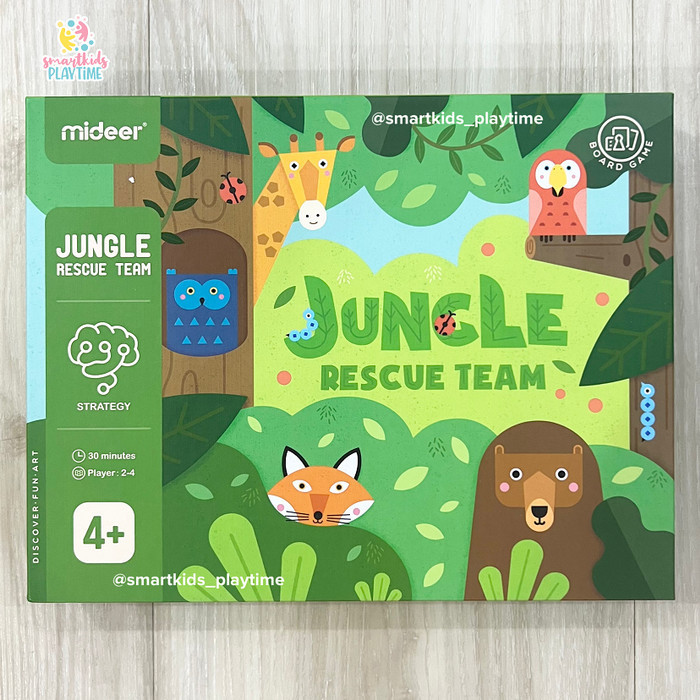 

Mideer Jungle Rescue Team Strategy Board Game Mainan Edukasi Anak