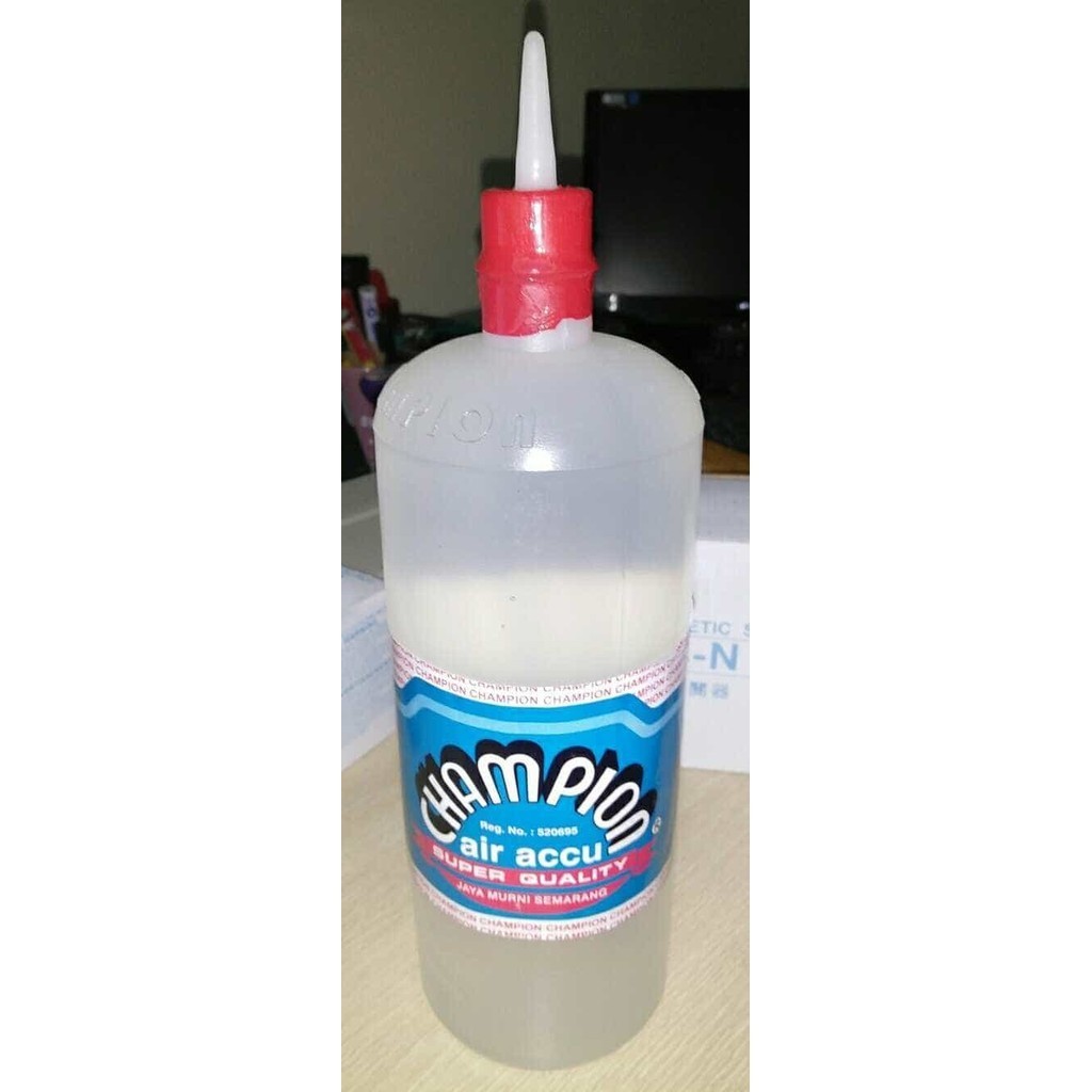 Aki Zuur, AKI SEMARANG. Air murni ditambah H2SO4 untuk isi awal aki