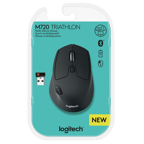 M720 Triathlon Multi-Device Wireless Mouse M-720