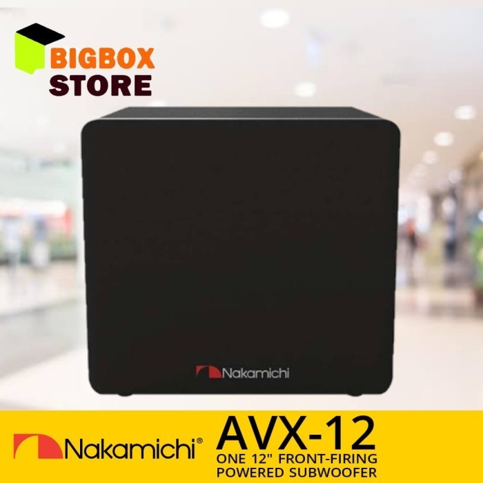 Nakamichi Avx12 / Avx 12 / Avx-12 Speaker Aktif Subwoofer Original