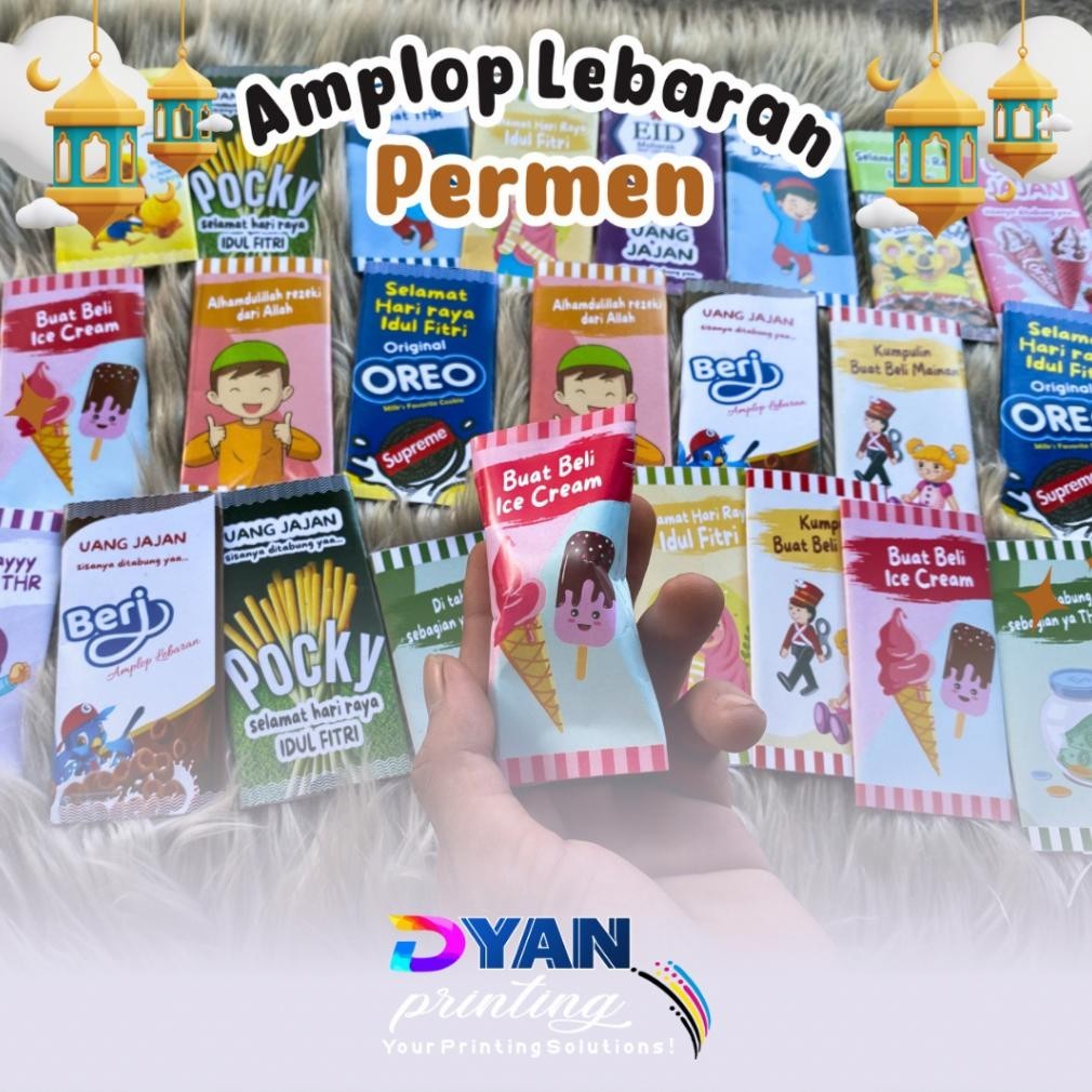 

Original 1 Pack Isi 10 Amplop Lebaran Bentuk Permen Viral Kekinian Ready Tanpa Po Promo Terbatas