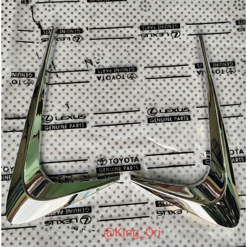 List Garnish Foglamp Ceklis Cover Foglamp Toyota Avanza All New 2012-2014 Ori