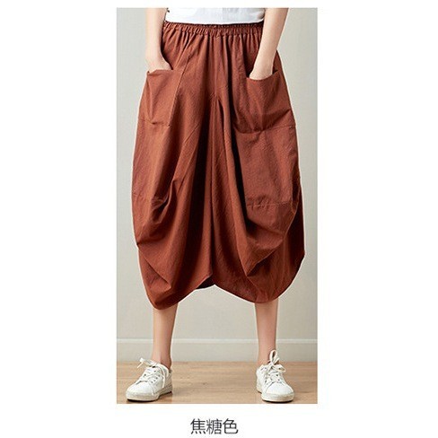 [BEST DEAL] celana rok aladin etnik polos style Big Size Celana Panjang Santai Kulot