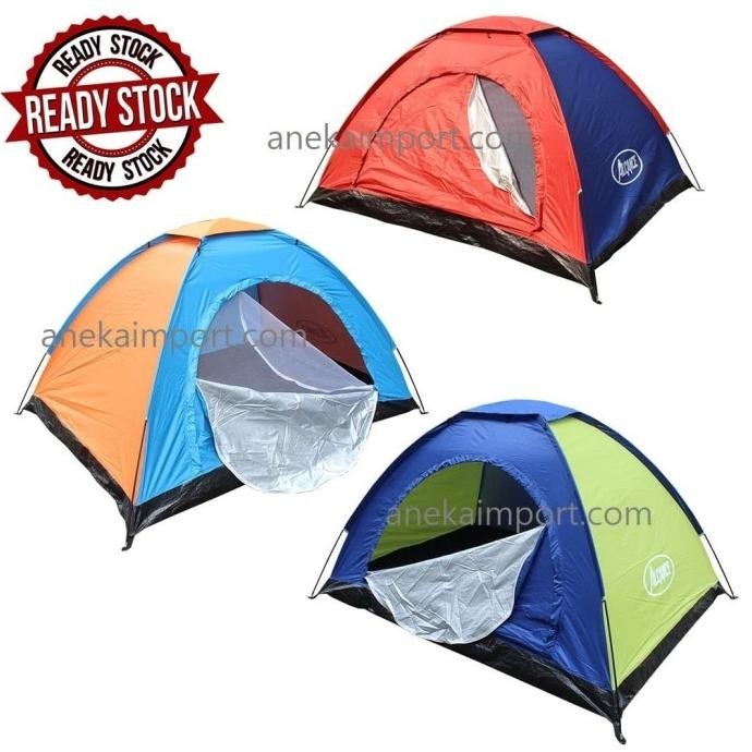 Tenda Camping, Perlengkapan Outdoor / Hiking, Tenda Dome 4 Orang