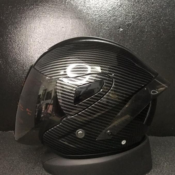 HELM MVS RTECH HELM HALF FACE MVSTAR WINDTAIL CARBON RSV