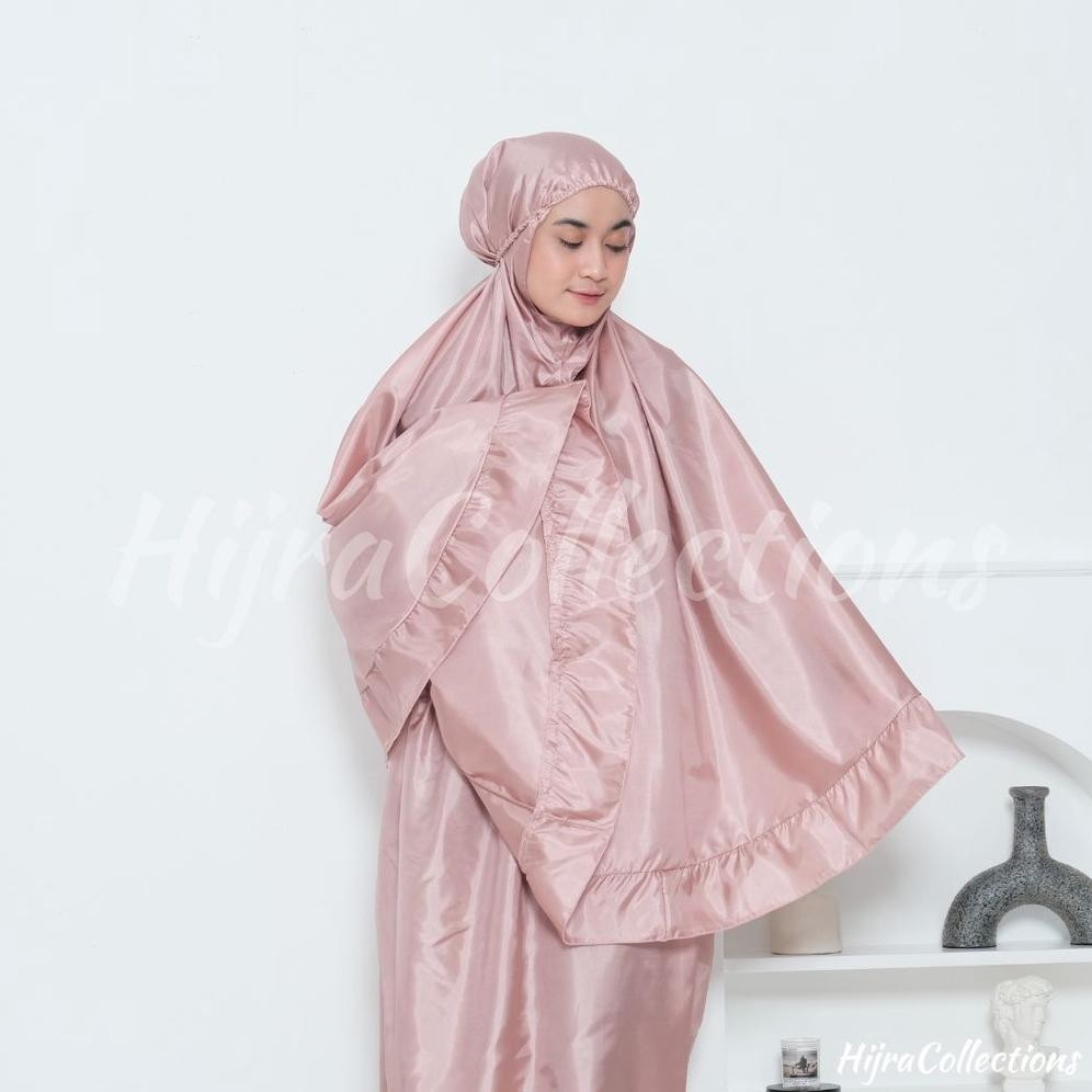 BEST SELLER Mukena Traveling Mini Dewasa Abutai Premium | Kecil, Ringan, Mudah Masuk Tas, dan Bisa D