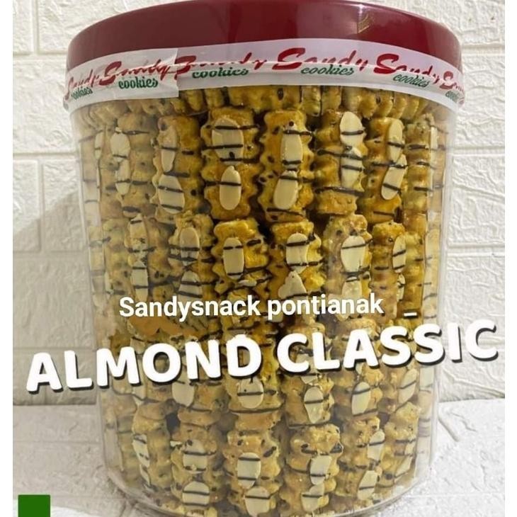 Terbaru Sandy Cookies Almond Classic