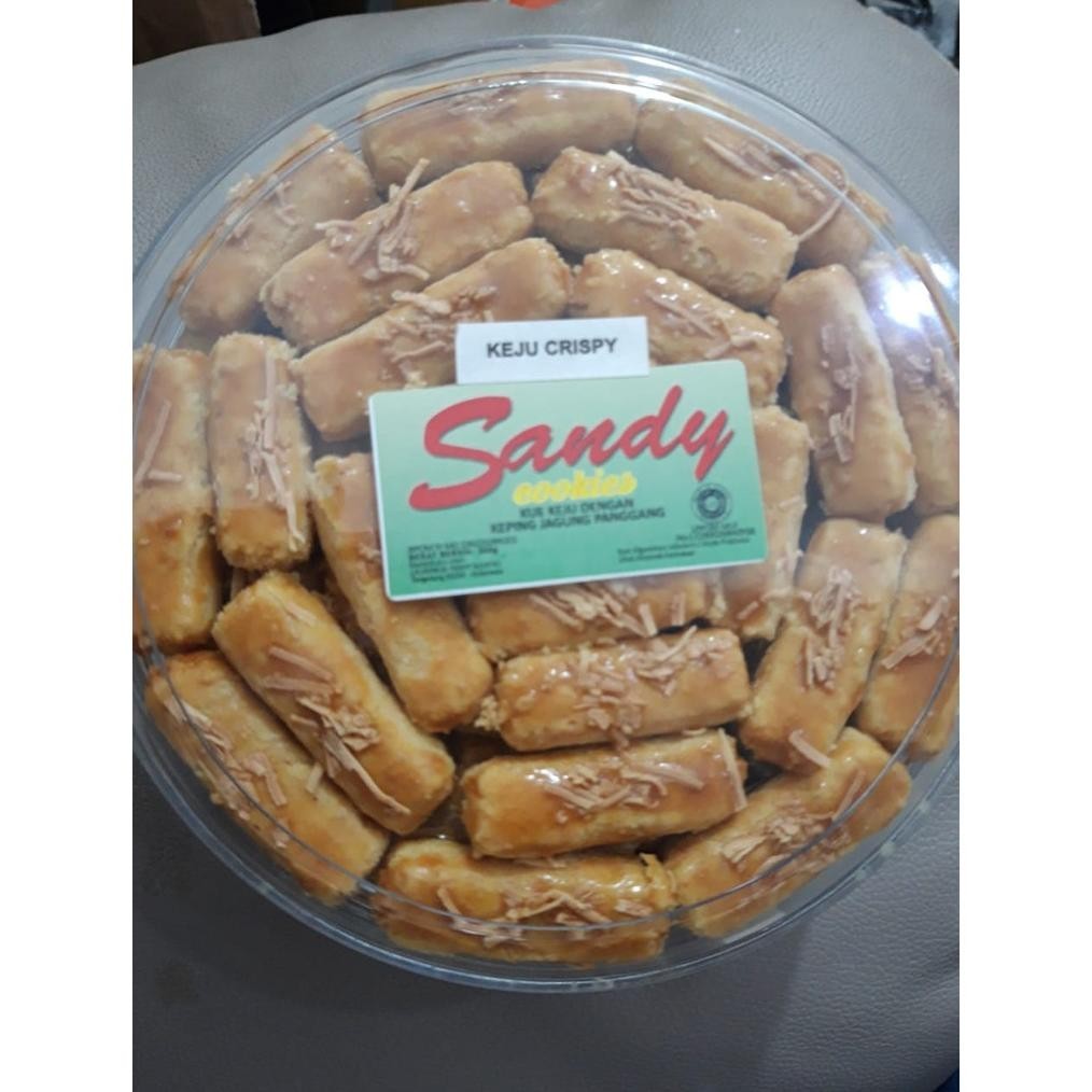 Terbaru Kastangel Keju Crispy (Sandy Cookies) 500Gr