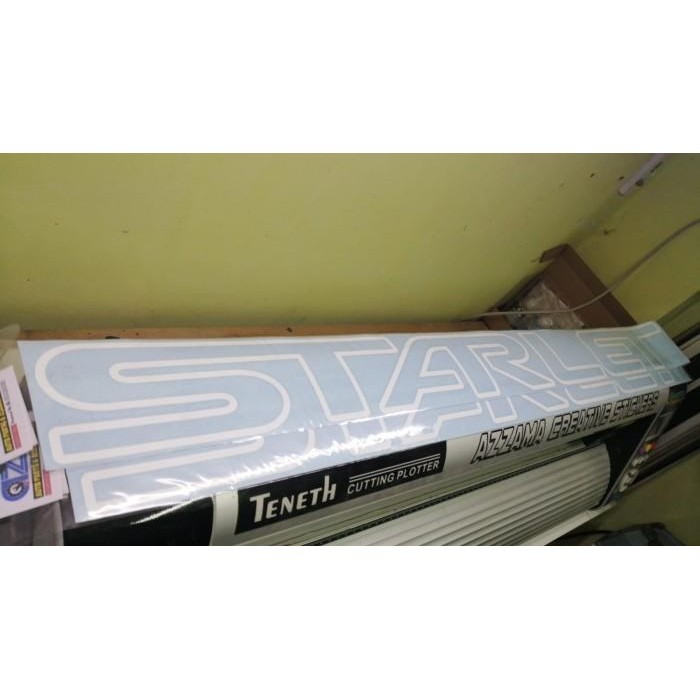 Stiker Kaca Belakang Starlet