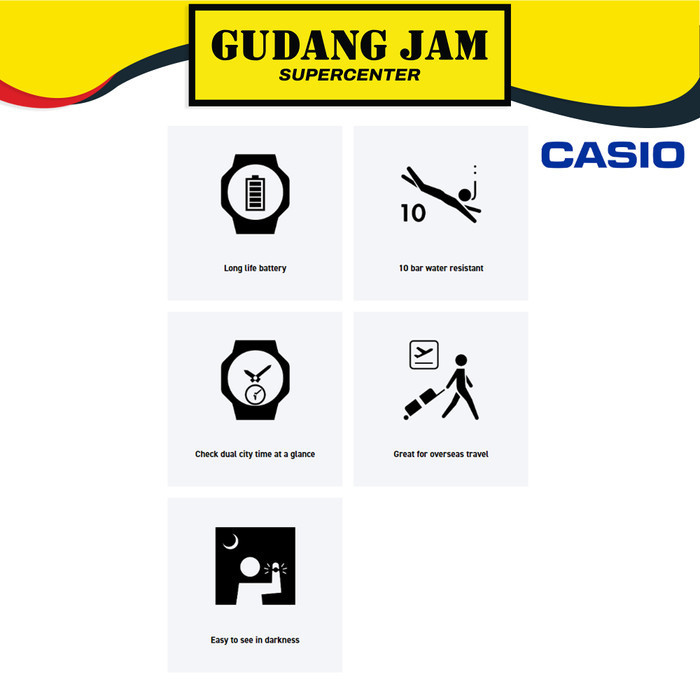 Casio General Ae-1500Wh-8Bvdf Ae-1500Wh Ae-1500 Ae1500Wh Ae1500