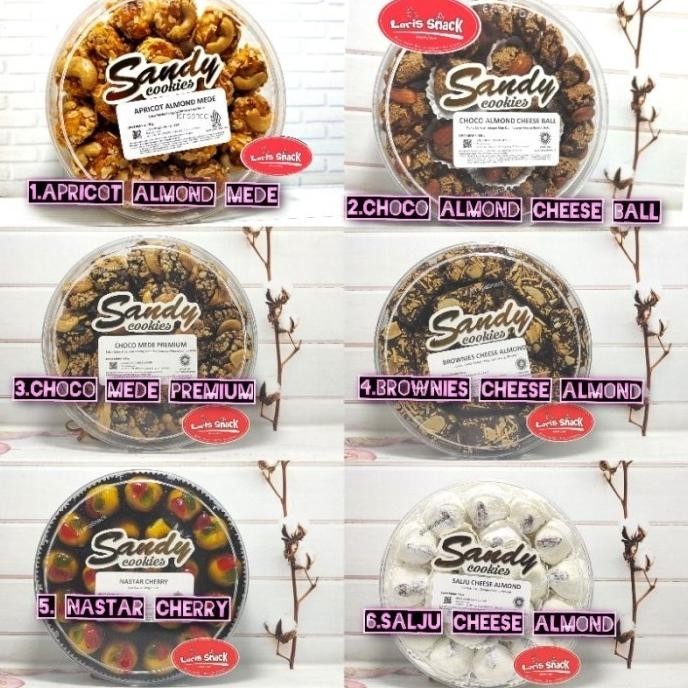 Terlaris Sandy Cookies Premium (Gold) Order Baca Deskripsi Produk