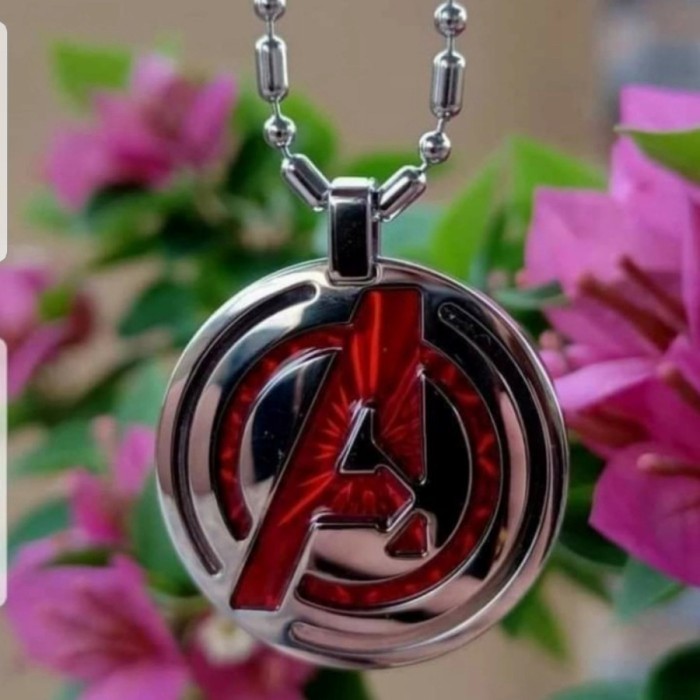 Sinte Kalung Kesehatan Lsm Avengers Pendant Marvel Original Mci Mgi