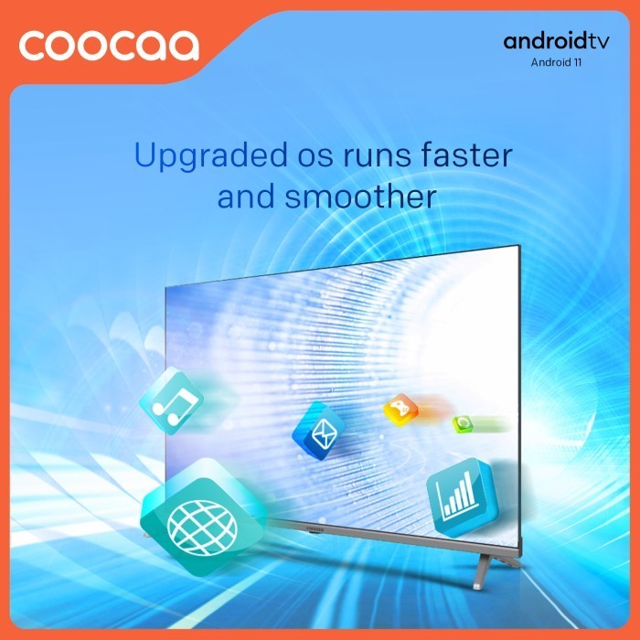 Coocaa Tv 43 Inch - Android 11 - Digital Tv - 5G Wifi (Coocaa 43S7G)