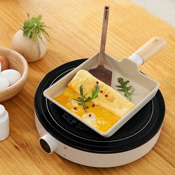 Neoflam Fika Omelet Egg Pan Wajan Keramik Anti Lengket Induksi Termurah Terlaris Promo