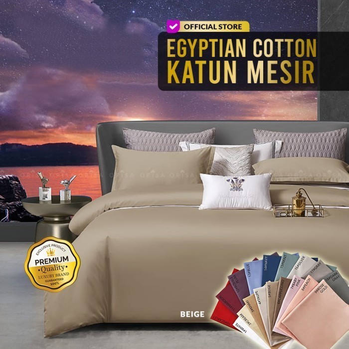 Sprei Quiltcover Set Katun Mesir / Egyptian Cotton Premium
