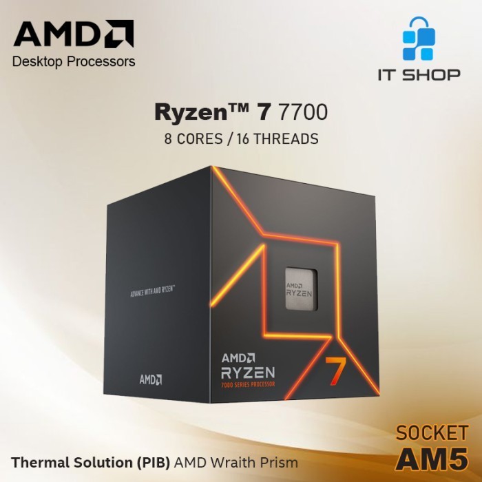 Processor Amd Am5 Ryzen 7 7700