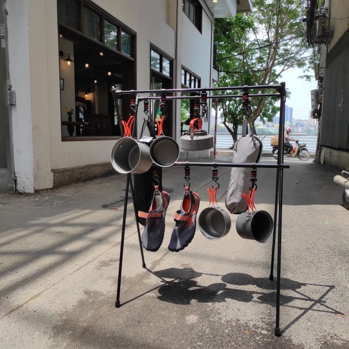 Hanging Rack Naturehike Nh20Pj102 Rak Gantung Cooking Set Camping Termurah Terlaris Promo