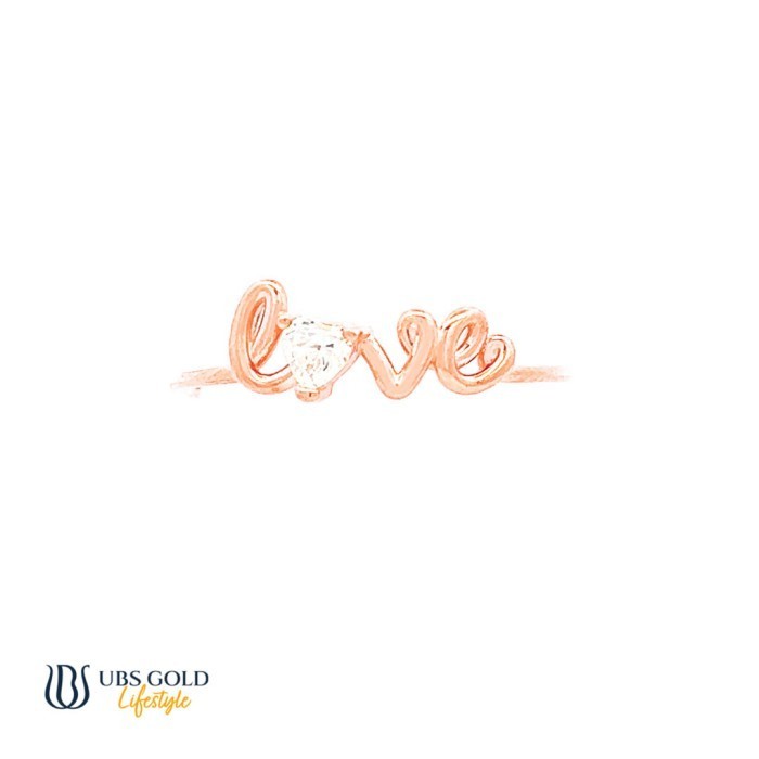 Ubs Cincin Emas Rachel Rose - Cc16574T - 17K