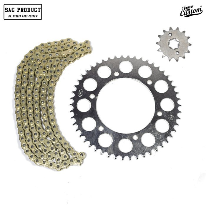 Paket Upgrade Gearset Sprocket Yamaha Xsr 155 Tk Racing Ban Besar