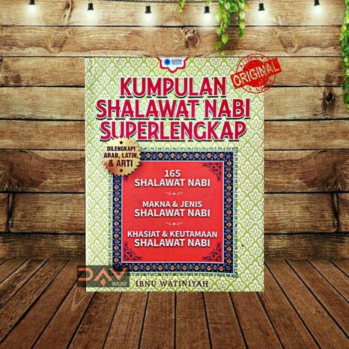 

BUKU KUMPULAN SHALAWAT NABI SUPER LENGKAP