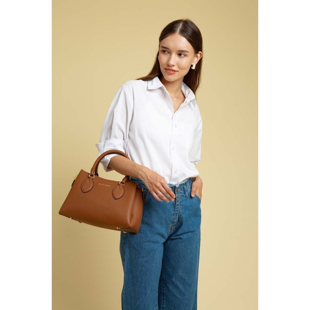 Stella Rossa Vanya Satchel Brown