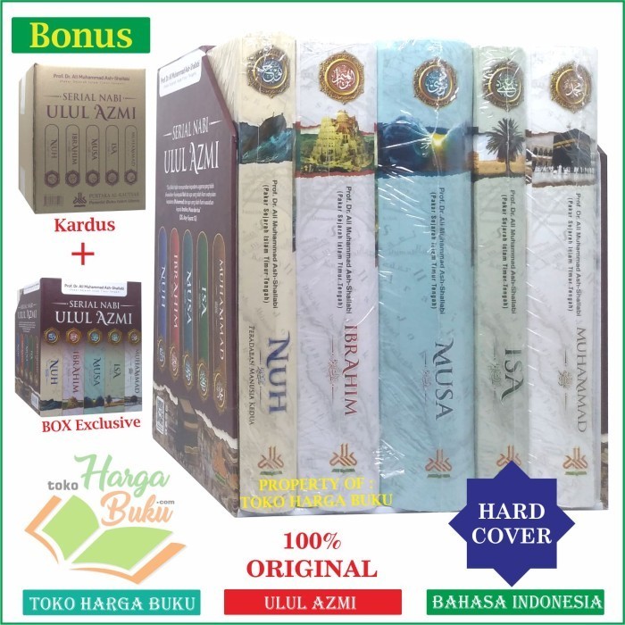 

Serial Nabi Ulul Azmi Isi Paket 5 Buku + Box Exclusive As-shallabi PAS