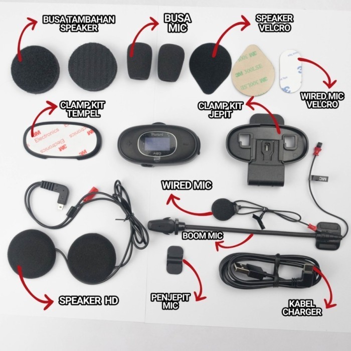 Parani A20 Intercom Intercom Bluetooth